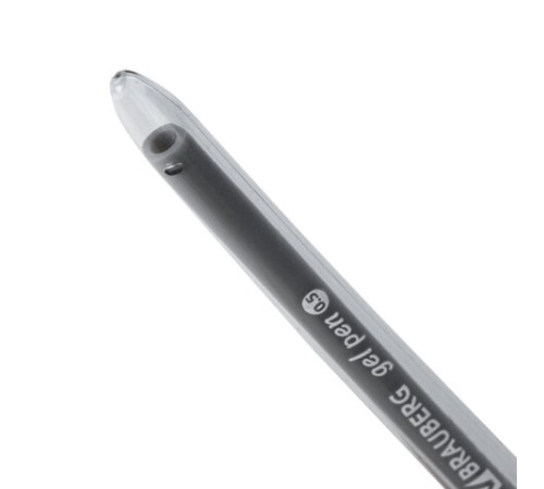 Ручка гелевая BRAUBERG DIAMOND, ЧЕРНАЯ, игольчатый узел 0,5 мм, линия письма 0,25 мм, 143379 Ручка гелевая BRAUBERG DIAMOND, ЧЕРНАЯ, игольчатый узел 0,5 мм, линия письма 0,25 мм, 143379