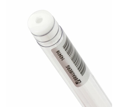 Ручка гелевая с грипом BRAUBERG "White", БЕЛАЯ, пишущий узел 1 мм, линия письма 0,5 мм, 143416 Ручка гелевая с грипом BRAUBERG "White", БЕЛАЯ, пишущий узел 1 мм, линия письма 0,5 мм, 143416