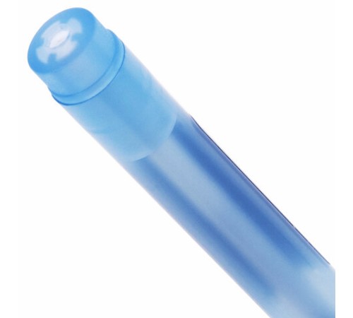 Ручка шариковая BRAUBERG "i-STICK" СИНЯЯ, пишущий узел 0,7 мм, линия письма 0,35 мм, 143442