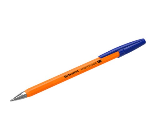 Ручка шариковая BRAUBERG "M-500 ORANGE", СИНЯЯ, корпус оранжевый, узел 0,7 мм, линия письма 0,35 мм, 143448 Ручка шариковая BRAUBERG "M-500 ORANGE", СИНЯЯ, корпус оранжевый, узел 0,7 мм, линия письма 0,35 мм, 143448