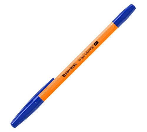 Ручка шариковая BRAUBERG "M-500 ORANGE", СИНЯЯ, корпус оранжевый, узел 0,7 мм, линия письма 0,35 мм, 143448 Ручка шариковая BRAUBERG "M-500 ORANGE", СИНЯЯ, корпус оранжевый, узел 0,7 мм, линия письма 0,35 мм, 143448