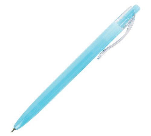 Ручка шариковая автоматическая BRAUBERG "PASTEL", СИНЯЯ, корпус ассорти, 0,7 мм, линия письма 0,35 мм, 143456