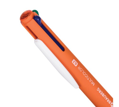 Ручка многоцветная шариковая автоматическая BRAUBERG "MULTICOLOR", 4 ЦВЕТА, корпус ассорти, линия 0,35 мм, 143458 Ручка многоцветная шариковая автоматическая BRAUBERG "MULTICOLOR", 4 ЦВЕТА, корпус ассорти, линия 0,35 мм, 143458