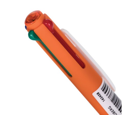 Ручка многоцветная шариковая автоматическая BRAUBERG "MULTICOLOR", 4 ЦВЕТА, корпус ассорти, линия 0,35 мм, 143458 Ручка многоцветная шариковая автоматическая BRAUBERG "MULTICOLOR", 4 ЦВЕТА, корпус ассорти, линия 0,35 мм, 143458