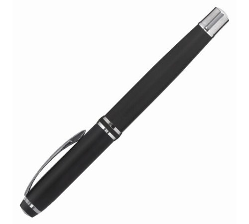 Набор ручек подарочных BRAUBERG Duetto, СИНИЕ, 2 шт.: шариковая, перьевая, черный с хромированными деталями, 143478 Набор ручек подарочных BRAUBERG Duetto, СИНИЕ, 2 шт.: шариковая, перьевая, черный с хромированными деталями, 143478