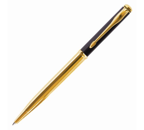 Ручка подарочная шариковая GALANT "ARROW GOLD", корпус черный/золотистый, детали золотистые, узел 0,7 мм, синяя, 143523 Ручка подарочная шариковая GALANT "ARROW GOLD", корпус черный/золотистый, детали золотистые, узел 0,7 мм, синяя, 143523