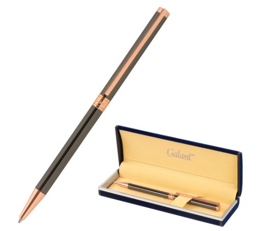 Ручка подарочная шариковая GALANT "ASTRON BRONZE", корпус металлический, детали розовое золото, узел 0,7 мм, синяя, 143524 Ручка подарочная шариковая GALANT "ASTRON BRONZE", корпус металлический, детали розовое золото, узел 0,7 мм, синяя, 143524