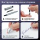 Ручка подарочная перьевая GALANT "VERSUS", корпус золотистый, детали золотистые, узел 0,8 мм, синяя, 143528