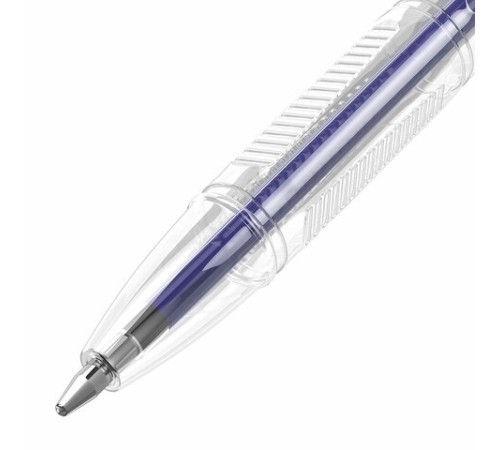 Ручки шариковые BRAUBERG "ULTRA", СИНИЕ, НАБОР 10 штук, корпус прозрачный, узел 1 мм, 143570 Ручки шариковые BRAUBERG "ULTRA", СИНИЕ, НАБОР 10 штук, корпус прозрачный, узел 1 мм, 143570