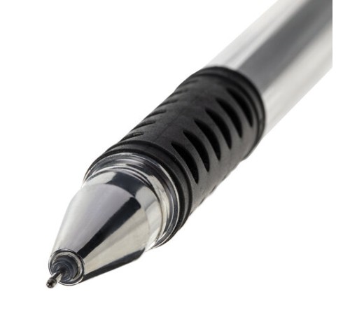 Ручка гелевая с грипом STAFF "Basic Needle" GP-679, ЧЕРНАЯ, игольчатый узел 0,5 мм, линия письма 0,35 мм, 143679 Ручка гелевая с грипом STAFF "Basic Needle" GP-679, ЧЕРНАЯ, игольчатый узел 0,5 мм, линия письма 0,35 мм, 143679