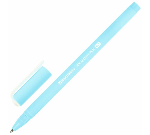 Ручка шариковая BRAUBERG SOFT TOUCH STICK "PASTEL" СИНЯЯ, мягкое покрытие, корпус ассорти, узел 0,7 мм, 143698 Ручка шариковая BRAUBERG SOFT TOUCH STICK "PASTEL" СИНЯЯ, мягкое покрытие, корпус ассорти, узел 0,7 мм, 143698
