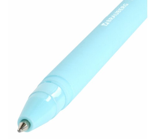 Ручка шариковая BRAUBERG SOFT TOUCH STICK "PASTEL" СИНЯЯ, мягкое покрытие, корпус ассорти, узел 0,7 мм, 143698 Ручка шариковая BRAUBERG SOFT TOUCH STICK "PASTEL" СИНЯЯ, мягкое покрытие, корпус ассорти, узел 0,7 мм, 143698