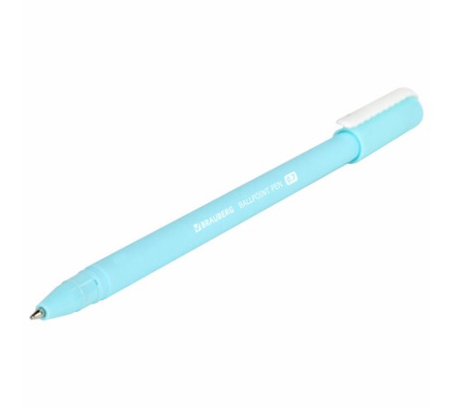 Ручка шариковая BRAUBERG SOFT TOUCH STICK "PASTEL" СИНЯЯ, мягкое покрытие, корпус ассорти, узел 0,7 мм, 143698 Ручка шариковая BRAUBERG SOFT TOUCH STICK "PASTEL" СИНЯЯ, мягкое покрытие, корпус ассорти, узел 0,7 мм, 143698