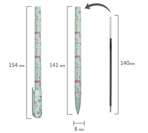Ручка шариковая BRAUBERG SOFT TOUCH STICK "FLAMINGO", СИНЯЯ, мягкое покрытие, узел 0,7 мм, 143705 Ручка шариковая BRAUBERG SOFT TOUCH STICK "FLAMINGO", СИНЯЯ, мягкое покрытие, узел 0,7 мм, 143705