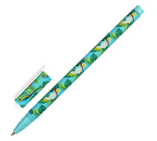 Ручка шариковая BRAUBERG SOFT TOUCH STICK "PARROTS", СИНЯЯ, мягкое покрытие, узел 0,7 мм, 143706 Ручка шариковая BRAUBERG SOFT TOUCH STICK "PARROTS", СИНЯЯ, мягкое покрытие, узел 0,7 мм, 143706