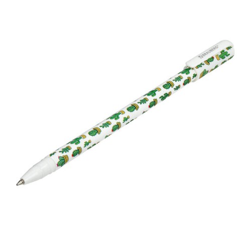 Ручка шариковая BRAUBERG SOFT TOUCH STICK "CACTUS", СИНЯЯ, мягкое покрытие, узел 0,7 мм, 143707 Ручка шариковая BRAUBERG SOFT TOUCH STICK "CACTUS", СИНЯЯ, мягкое покрытие, узел 0,7 мм, 143707
