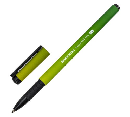 Ручка шариковая BRAUBERG SOFT TOUCH GRIP "GRADE NEON", СИНЯЯ, мягкое покрытие, ассорти, узел 0,7 мм, 143710 Ручка шариковая BRAUBERG SOFT TOUCH GRIP "GRADE NEON", СИНЯЯ, мягкое покрытие, ассорти, узел 0,7 мм, 143710