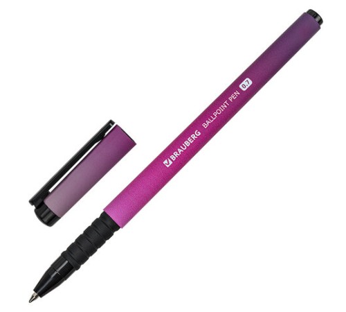 Ручка шариковая BRAUBERG SOFT TOUCH GRIP "GRADE NEON", СИНЯЯ, мягкое покрытие, ассорти, узел 0,7 мм, 143710 Ручка шариковая BRAUBERG SOFT TOUCH GRIP "GRADE NEON", СИНЯЯ, мягкое покрытие, ассорти, узел 0,7 мм, 143710