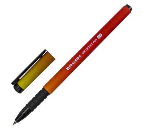Ручка шариковая BRAUBERG SOFT TOUCH GRIP "GRADE NEON", СИНЯЯ, мягкое покрытие, ассорти, узел 0,7 мм, 143710 Ручка шариковая BRAUBERG SOFT TOUCH GRIP "GRADE NEON", СИНЯЯ, мягкое покрытие, ассорти, узел 0,7 мм, 143710