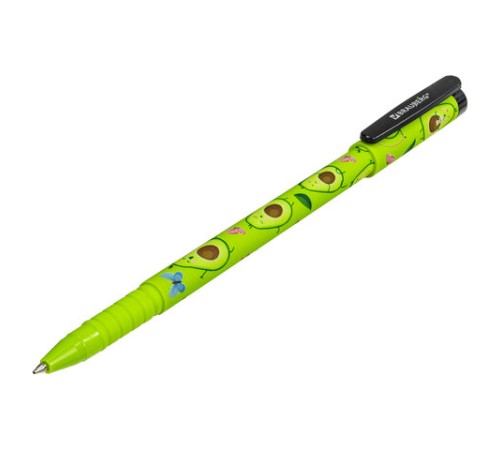 Ручка шариковая BRAUBERG SOFT TOUCH GRIP "AVOCADO", СИНЯЯ, мягкое покрытие, узел 0,7 мм, 143716 Ручка шариковая BRAUBERG SOFT TOUCH GRIP "AVOCADO", СИНЯЯ, мягкое покрытие, узел 0,7 мм, 143716