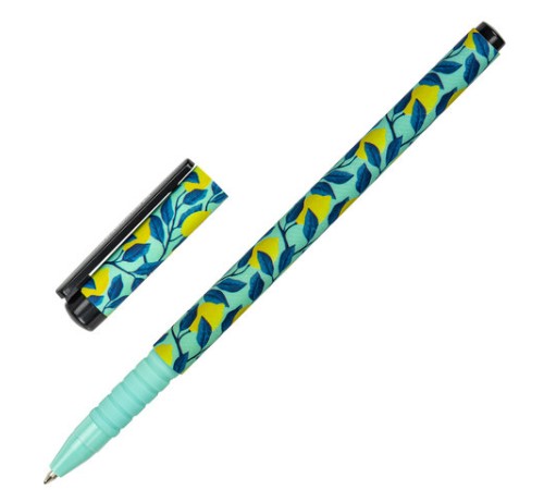 Ручка шариковая BRAUBERG SOFT TOUCH GRIP "CITRUS", СИНЯЯ, мягкое покрытие, узел 0,7 мм, 143717 Ручка шариковая BRAUBERG SOFT TOUCH GRIP "CITRUS", СИНЯЯ, мягкое покрытие, узел 0,7 мм, 143717