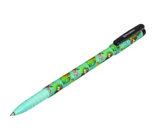 Ручка шариковая BRAUBERG SOFT TOUCH GRIP "PINEAPPLE", СИНЯЯ, мягкое покрытие, узел 0,7 мм, 143718 Ручка шариковая BRAUBERG SOFT TOUCH GRIP "PINEAPPLE", СИНЯЯ, мягкое покрытие, узел 0,7 мм, 143718