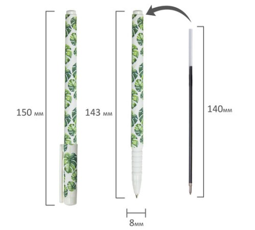Ручка шариковая BRAUBERG SOFT TOUCH GRIP "TROPIC", СИНЯЯ, мягкое покрытие, узел 0,7 мм, 143719 Ручка шариковая BRAUBERG SOFT TOUCH GRIP "TROPIC", СИНЯЯ, мягкое покрытие, узел 0,7 мм, 143719