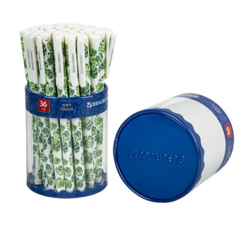 Ручка шариковая BRAUBERG SOFT TOUCH GRIP "TROPIC", СИНЯЯ, мягкое покрытие, узел 0,7 мм, 143719 Ручка шариковая BRAUBERG SOFT TOUCH GRIP "TROPIC", СИНЯЯ, мягкое покрытие, узел 0,7 мм, 143719