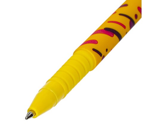 Ручка шариковая BRAUBERG SOFT TOUCH GRIP "LINES", СИНЯЯ, мягкое покрытие, узел 0,7 мм, 143724 Ручка шариковая BRAUBERG SOFT TOUCH GRIP "LINES", СИНЯЯ, мягкое покрытие, узел 0,7 мм, 143724