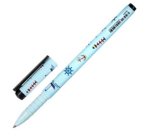 Ручка шариковая BRAUBERG SOFT TOUCH GRIP "NAVY", СИНЯЯ, мягкое покрытие, узел 0,7 мм, 143725 Ручка шариковая BRAUBERG SOFT TOUCH GRIP "NAVY", СИНЯЯ, мягкое покрытие, узел 0,7 мм, 143725