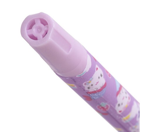 Ручка шариковая ЮНЛАНДИЯ "PURRMAID", синяя, SOFT TOUCH покрытие, узел 0,7 мм, линия письма 0,35 мм, 143731 Ручка шариковая ЮНЛАНДИЯ "PURRMAID", синяя, SOFT TOUCH покрытие, узел 0,7 мм, линия письма 0,35 мм, 143731
