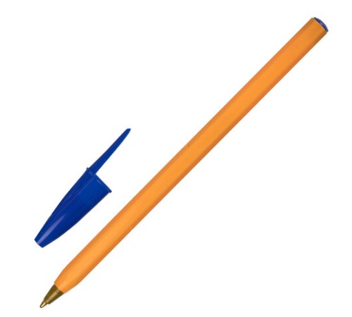 Ручка шариковая STAFF "Basic Orange BP-01", письмо 750 метров, СИНЯЯ, длина корпуса 14 см, узел 1 мм, 143740 Ручка шариковая STAFF "Basic Orange BP-01", письмо 750 метров, СИНЯЯ, длина корпуса 14 см, узел 1 мм, 143740