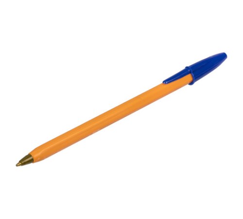 Ручка шариковая STAFF "Basic Orange BP-01", письмо 750 метров, СИНЯЯ, длина корпуса 14 см, узел 1 мм, 143740 Ручка шариковая STAFF "Basic Orange BP-01", письмо 750 метров, СИНЯЯ, длина корпуса 14 см, узел 1 мм, 143740