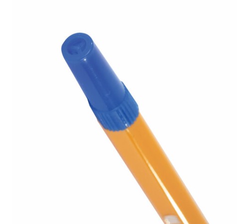 Ручка шариковая STAFF "Basic BP-03 Orange", СИНЯЯ, корпус оранжевый, узел 1 мм, линия письма 0,5 мм, 143741 Ручка шариковая STAFF "Basic BP-03 Orange", СИНЯЯ, корпус оранжевый, узел 1 мм, линия письма 0,5 мм, 143741