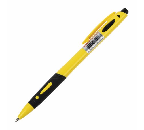 Ручка шариковая автоматическая с грипом STAFF "BP-16 Neon", СИНЯЯ, ассорти, линия письма 0,35 мм, 143750 Ручка шариковая автоматическая с грипом STAFF "BP-16 Neon", СИНЯЯ, ассорти, линия письма 0,35 мм, 143750