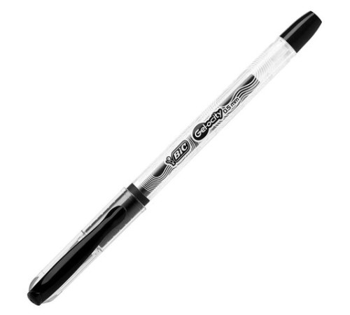Ручка гелевая с грипом BIC "Gelocity Stic", ЧЕРНАЯ, узел 0,5 мм, линия письма 0,29 мм, CEL1010266 Ручка гелевая с грипом BIC "Gelocity Stic", ЧЕРНАЯ, узел 0,5 мм, линия письма 0,29 мм, CEL1010266