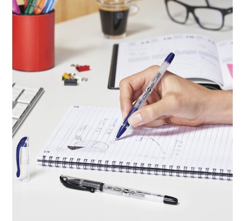 Ручка гелевая с грипом BIC "Gelocity Stic", ЧЕРНАЯ, узел 0,5 мм, линия письма 0,29 мм, CEL1010266 Ручка гелевая с грипом BIC "Gelocity Stic", ЧЕРНАЯ, узел 0,5 мм, линия письма 0,29 мм, CEL1010266