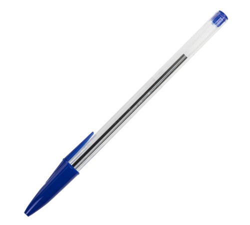 Ручка шариковая STAFF Basic Budget BP-02, письмо 500 м, СИНЯЯ, длина корпуса 13,5 см, линия письма 0,5 мм, 143758 Ручка шариковая STAFF Basic Budget BP-02, письмо 500 м, СИНЯЯ, длина корпуса 13,5 см, линия письма 0,5 мм, 143758