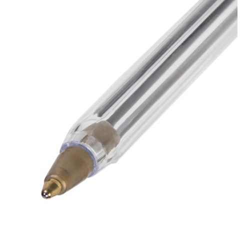 Ручка шариковая STAFF Basic Budget BP-02, письмо 500 м, СИНЯЯ, длина корпуса 13,5 см, линия письма 0,5 мм, 143758 Ручка шариковая STAFF Basic Budget BP-02, письмо 500 м, СИНЯЯ, длина корпуса 13,5 см, линия письма 0,5 мм, 143758