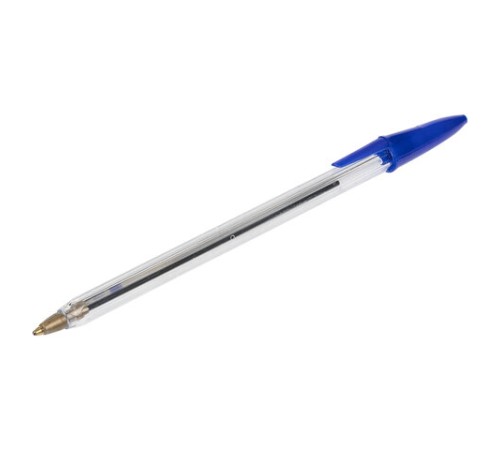 Ручка шариковая STAFF Basic Budget BP-02, письмо 500 м, СИНЯЯ, длина корпуса 13,5 см, линия письма 0,5 мм, 143758 Ручка шариковая STAFF Basic Budget BP-02, письмо 500 м, СИНЯЯ, длина корпуса 13,5 см, линия письма 0,5 мм, 143758