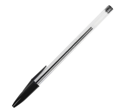 Ручка шариковая STAFF Basic Budget BP-02, письмо 500 м, ЧЕРНАЯ, длина корпуса 13,5 см, линия письма 0,5 мм, 143759 Ручка шариковая STAFF Basic Budget BP-02, письмо 500 м, ЧЕРНАЯ, длина корпуса 13,5 см, линия письма 0,5 мм, 143759