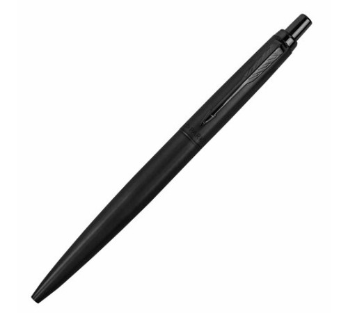 Ручка шариковая PARKER "Jotter XL Monochrome Black BT", корпус черный, нержавеющая сталь, синяя, 2122753