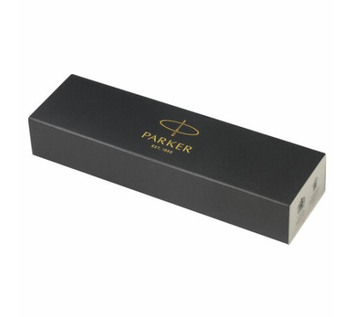 Ручка шариковая PARKER "Jotter XL Monochrome Black BT", корпус черный, нержавеющая сталь, синяя, 2122753