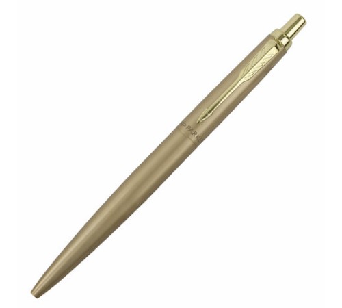 Ручка шариковая PARKER "Jotter XL Monochrome Gold GT", корпус золотой, нержавеющая сталь, синяя,2122754