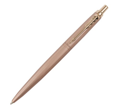 Ручка шариковая PARKER "Jotter XL Monochrome Pink Gold PGT", корпус "розовое золото", сталь, синяя, 2122755