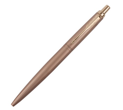 Ручка шариковая PARKER "Jotter XL Monochrome Pink Gold PGT", корпус "розовое золото", сталь, синяя, 2122755