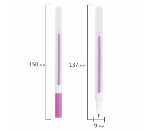 Ручки гелевые ПИФАГОР, НАБОР 30 ЦВЕТОВ, 