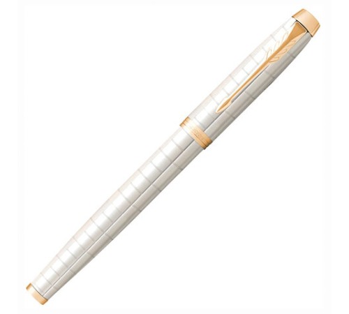 Ручка перьевая PARKER "IM Premium Pearl GT", корпус жемчужный лак, позолоченные детали, синяя, 2143649 Ручка перьевая PARKER "IM Premium Pearl GT", корпус жемчужный лак, позолоченные детали, синяя, 2143649