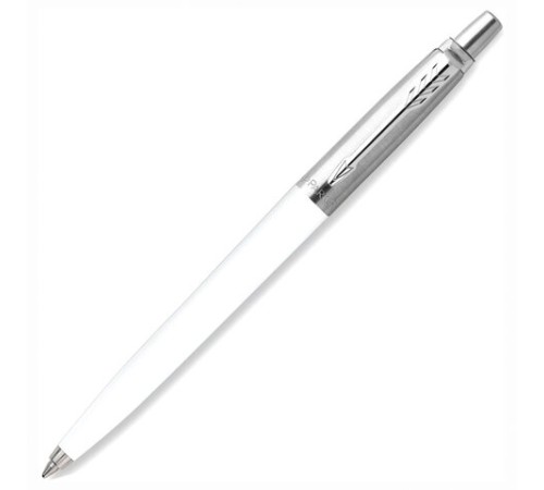 Ручка шариковая PARKER "Jotter Orig White", корпус белый, детали нержавеющая сталь, синяя, RG0032930 Ручка шариковая PARKER "Jotter Orig White", корпус белый, детали нержавеющая сталь, синяя, RG0032930