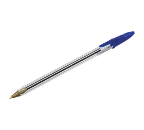 Ручка шариковая STAFF "Basic Budget BP-04", СИНЯЯ, линия письма 0,5 мм, с штрихкодом, 143868 Ручка шариковая STAFF "Basic Budget BP-04", СИНЯЯ, линия письма 0,5 мм, с штрихкодом, 143868